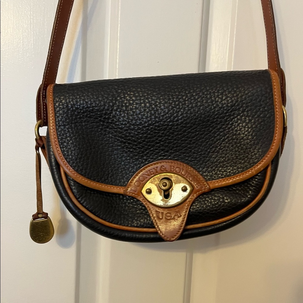 Vintage Dooney & Bourke Calvary Cross Body Bag